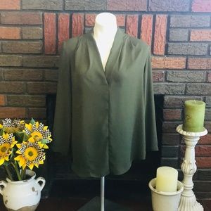 Mossimo Green Blouse